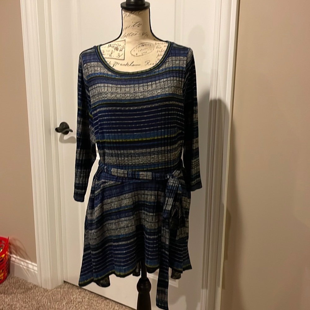 Lane Bryant belted tunic sweater​